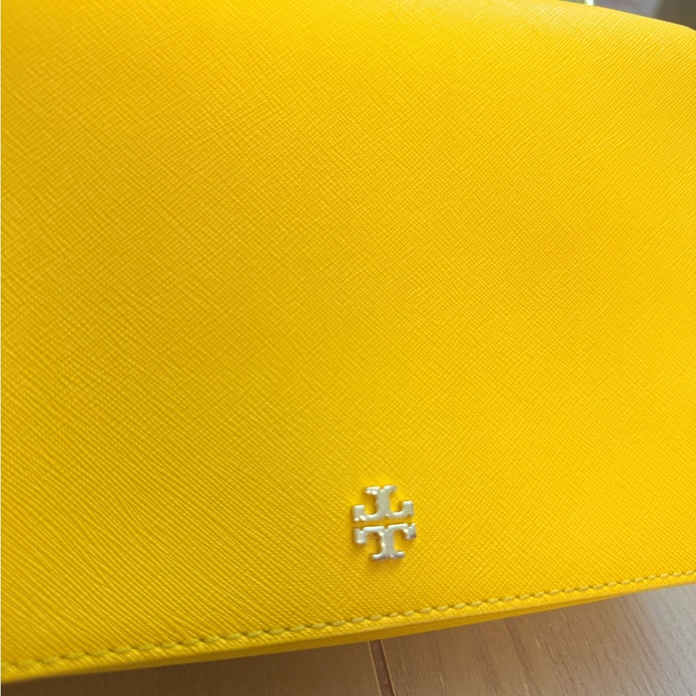 Tory Burch Vibrant Yellow Shoulder Bag - Picture 5 of 11